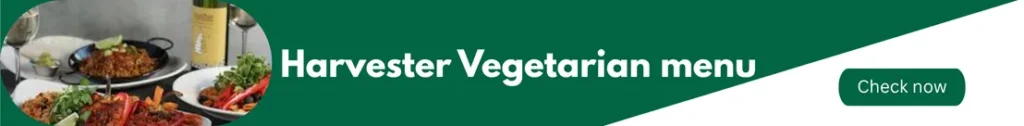 Banner Image Of Harvester Menu Uk represents Harvester Vegetarian Menu