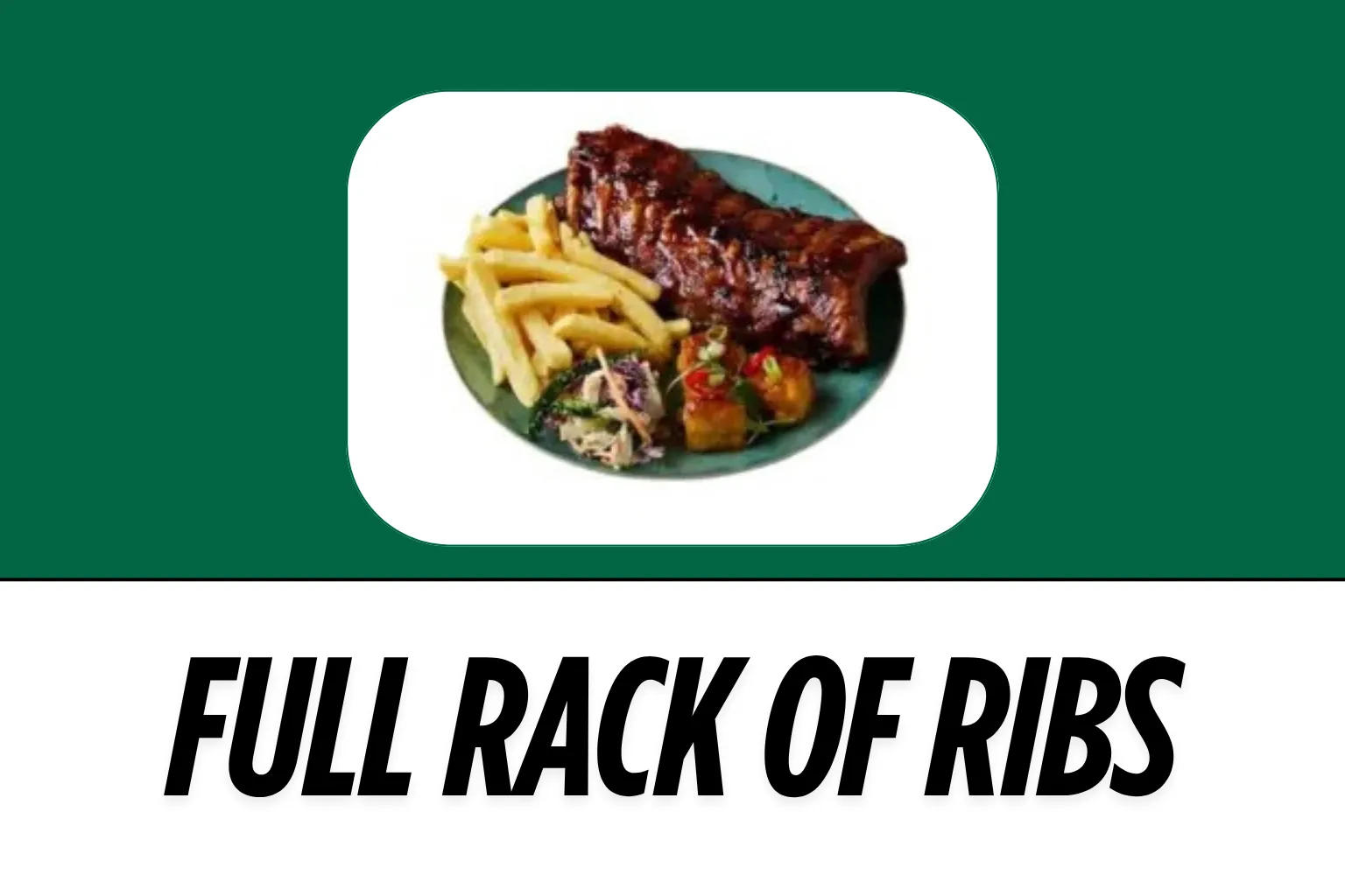 Image of Feature Menu Item Harvester-full-rack-of-ribs at Harvester menu uk