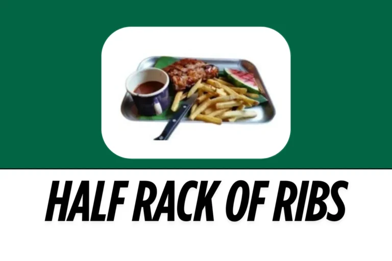 An Feature Image of Harvester’s Half Rack of Ribs at harvester Menu UK