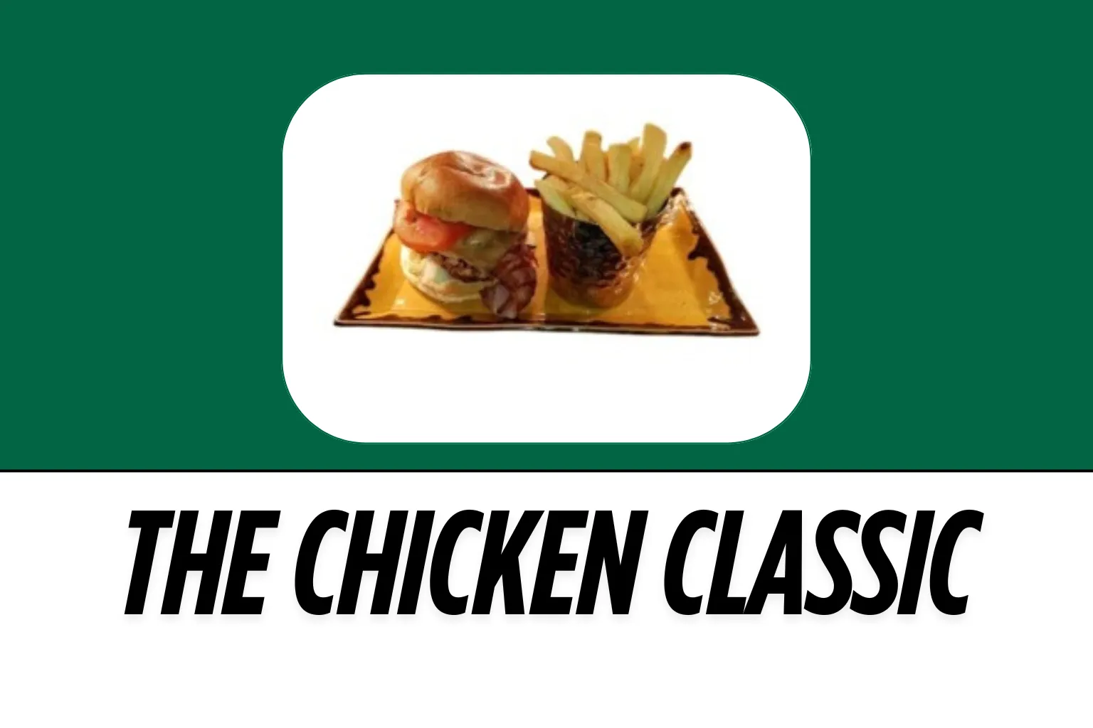 Image of Harvester Burgers & Chips Menu The-Chicken-classic at Harvester UK