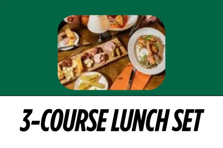 Lunch Set Menu