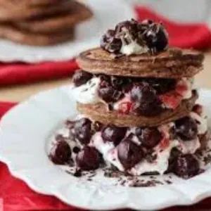 3‑Stack-Banana-Chocolate-Pancakes-image-harvestermenuuk.com
