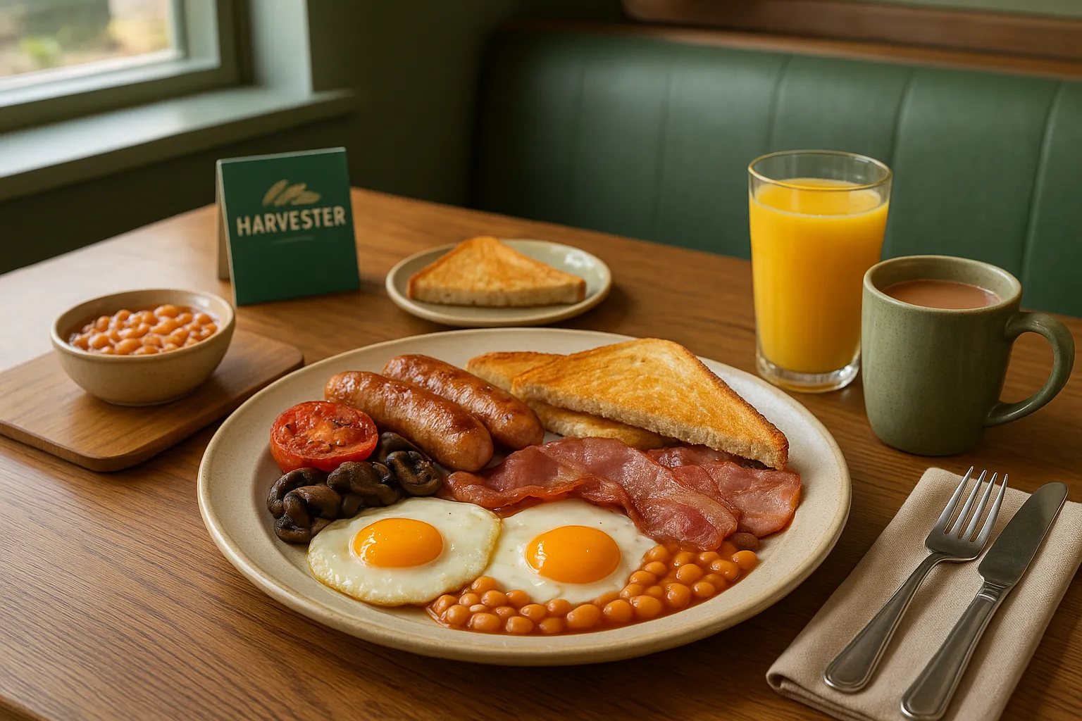 Best Harvester Breakfast Guide in the UK Updated 2025 feature Image