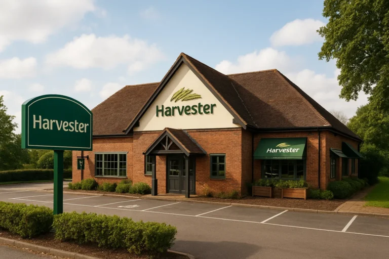 An image of Harvester Restaurant in UK A Great Value Family Restaurant