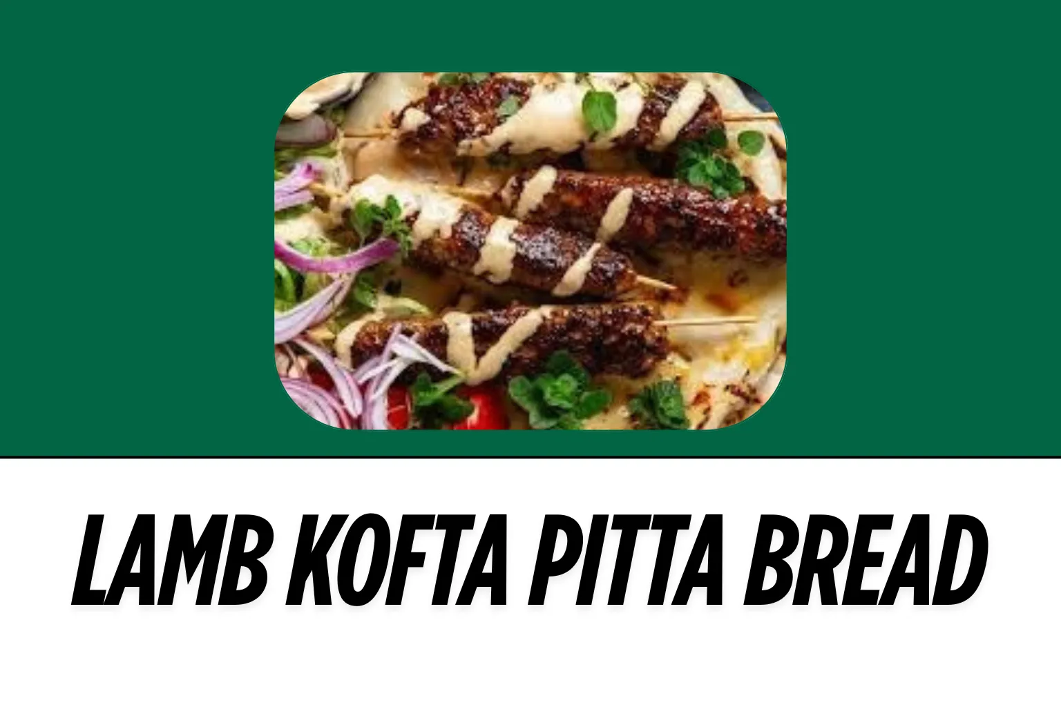 An image of Harvester Lamb Kofta Pitta Bread