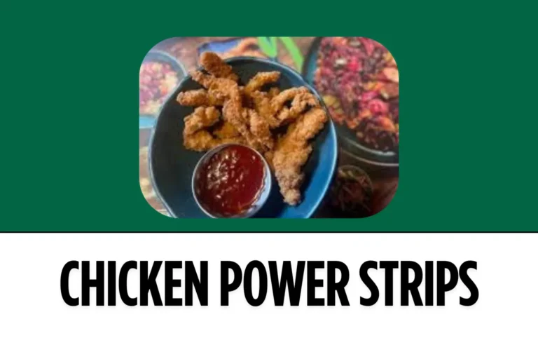 A kids meals and deals harvester menu item Chicken Power Strips