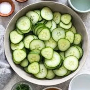 Harvester Restaurant Menu UK Salad Bar item Cucumber