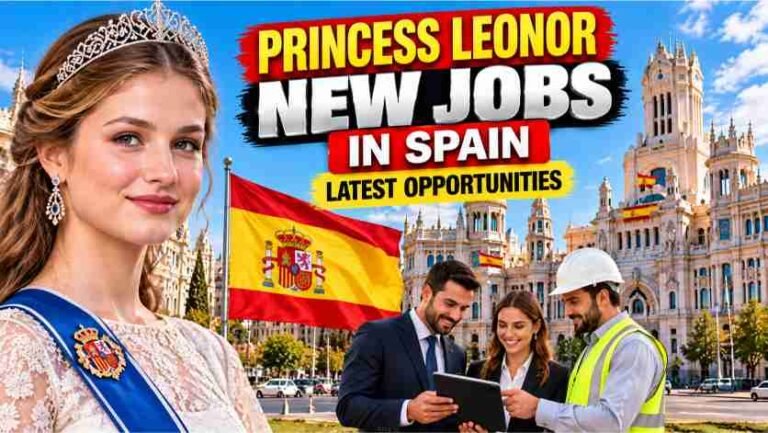 Princess Leonor New Jobs in Spain: Roles, Training and Career Context